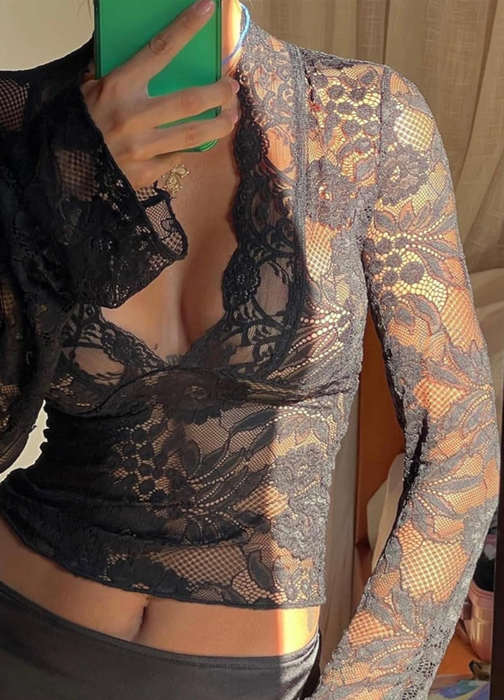AMÉLIE | CHIC blonde top med blonde