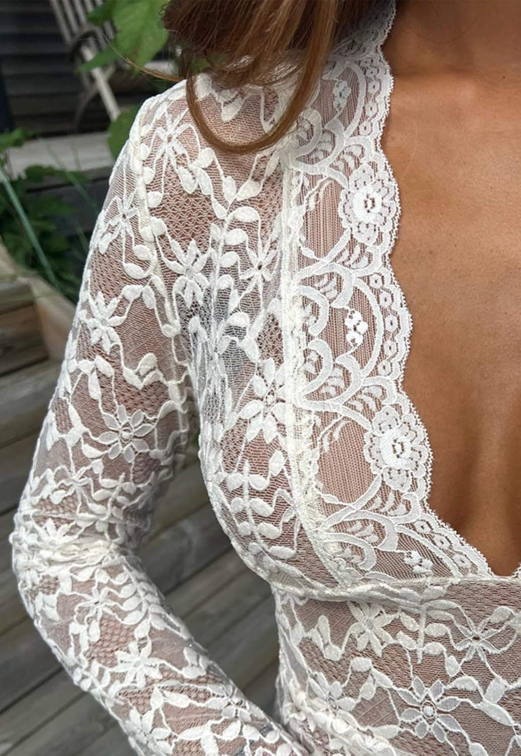 AMÉLIE | CHIC blonde top med blonde