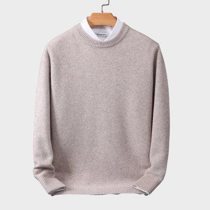 AKSEL | CASHMERE RUND HALS SWEATER