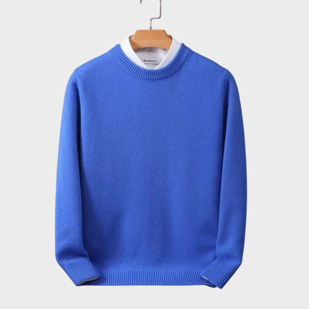 AKSEL | CASHMERE RUND HALS SWEATER