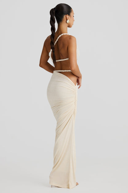 JADE | Maxiskjørt med elegante snitt