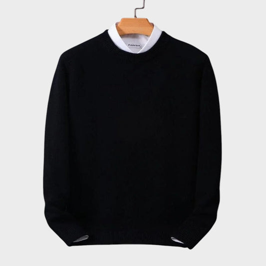 AKSEL | CASHMERE RUND HALS SWEATER