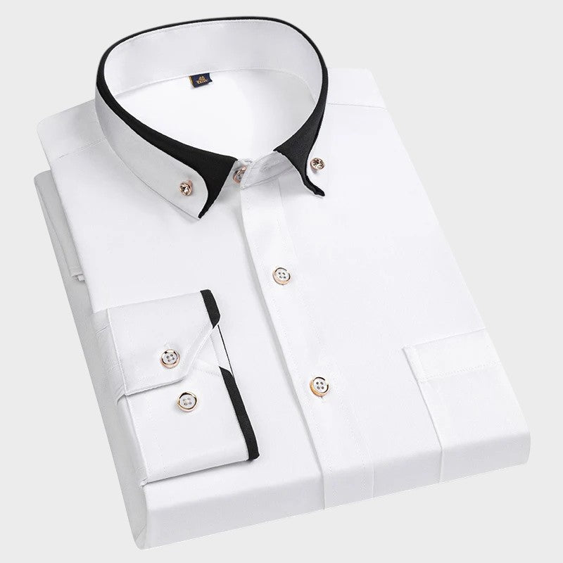 GEORGE | CLASSIC SHIRT WITH LONG SLEEVES