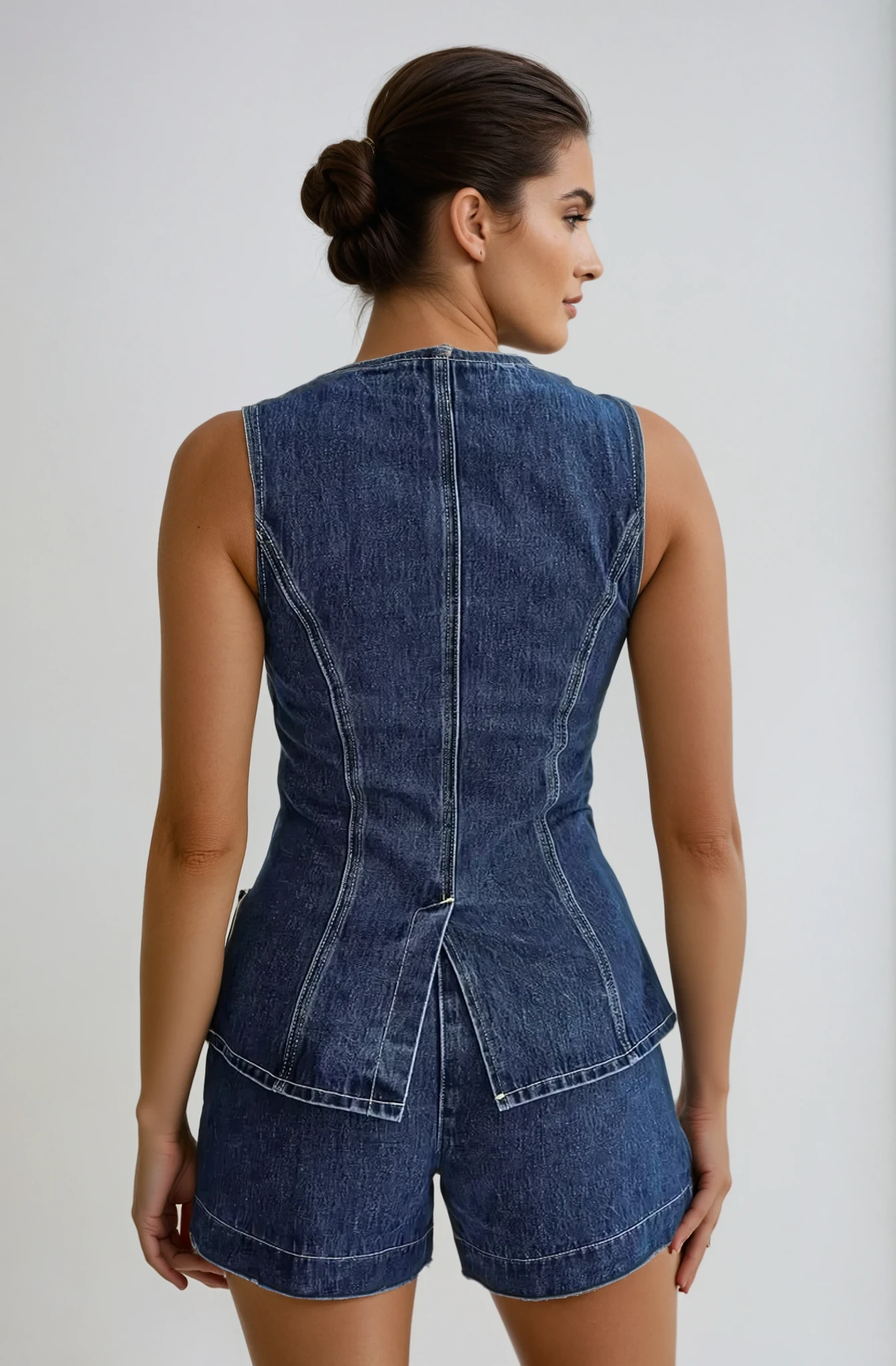 JULIE | Omslut dig i stil med det elegante denim sæt