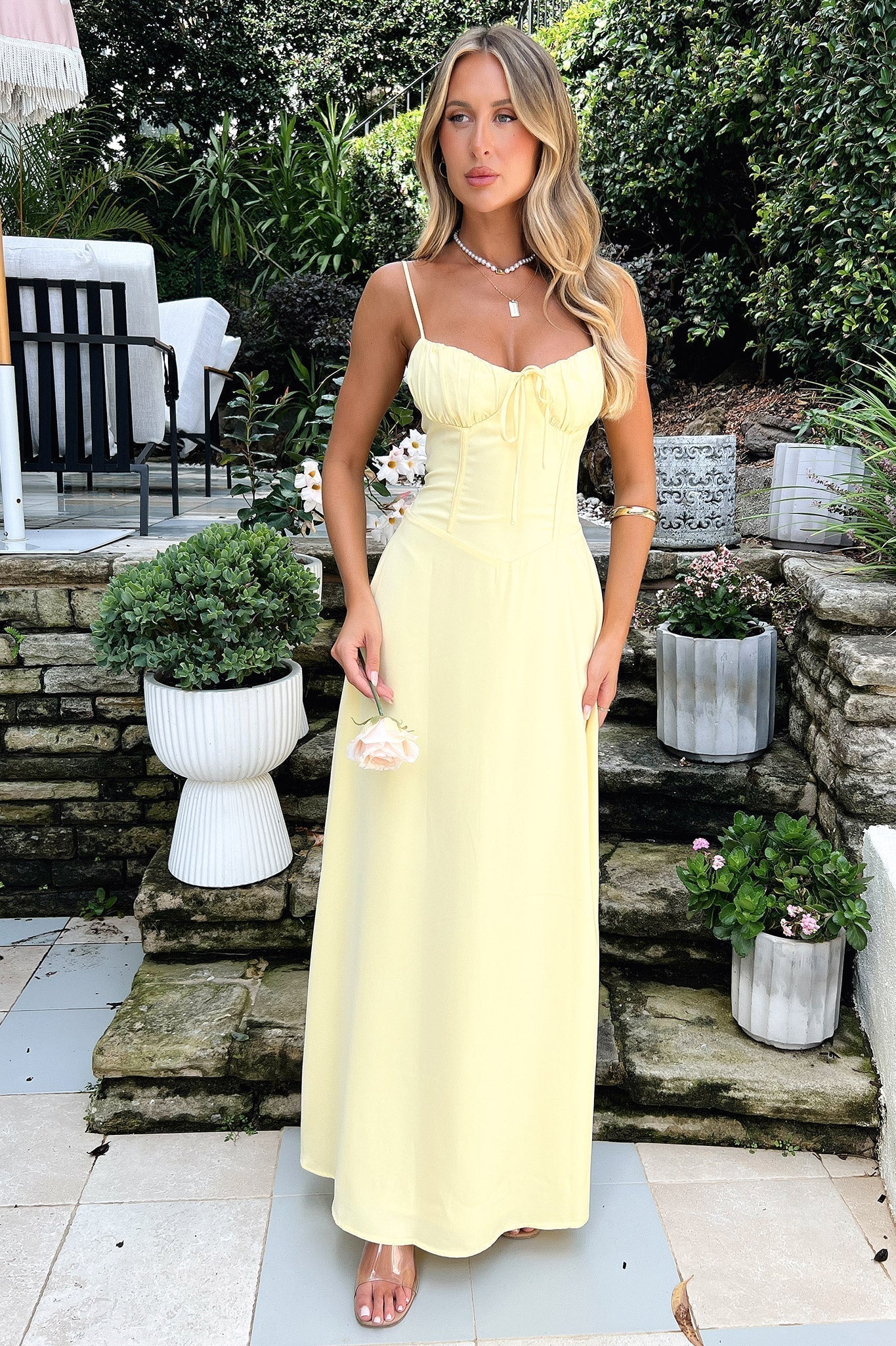 ELENA | ELEGANT LANG KJOLE