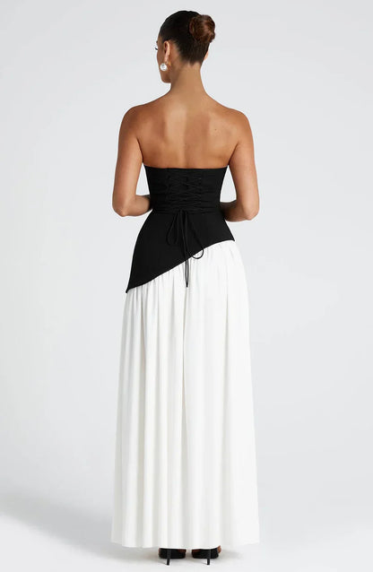 Micah | Elegant Lang Slidt Kjole