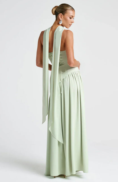 Micah | Elegant Lang Slidt Kjole